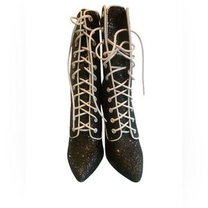 Cape Robbin  size 7 glitter boots